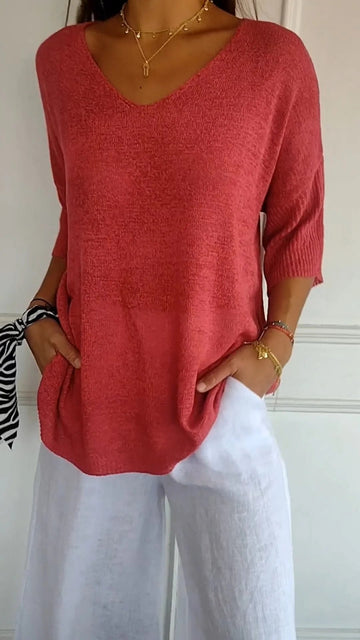 Savannah – Lightweight Knit Top – Women’s fashion piece