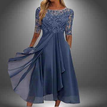 Alisa Lace Midi Dress – Women’s fashion piece