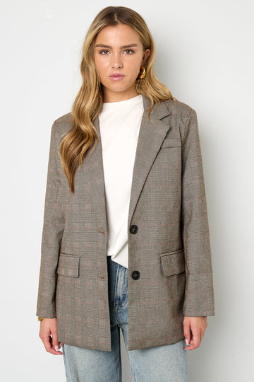 Isla Nomada – Timeless Check Blazer – Women’s fashion piece