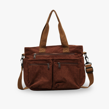 Elara™ | Cord Shoulder Bag – Women’s fashion piece