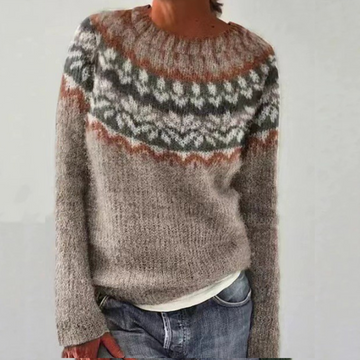 Chloe | Cozy Retro Sweater – Women’s fashion piece