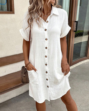 Aria Classic Polo Casual Dress – Women’s fashion piece
