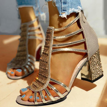 Blaze – Radiant Crystal Strap Heels – Women’s fashion piece