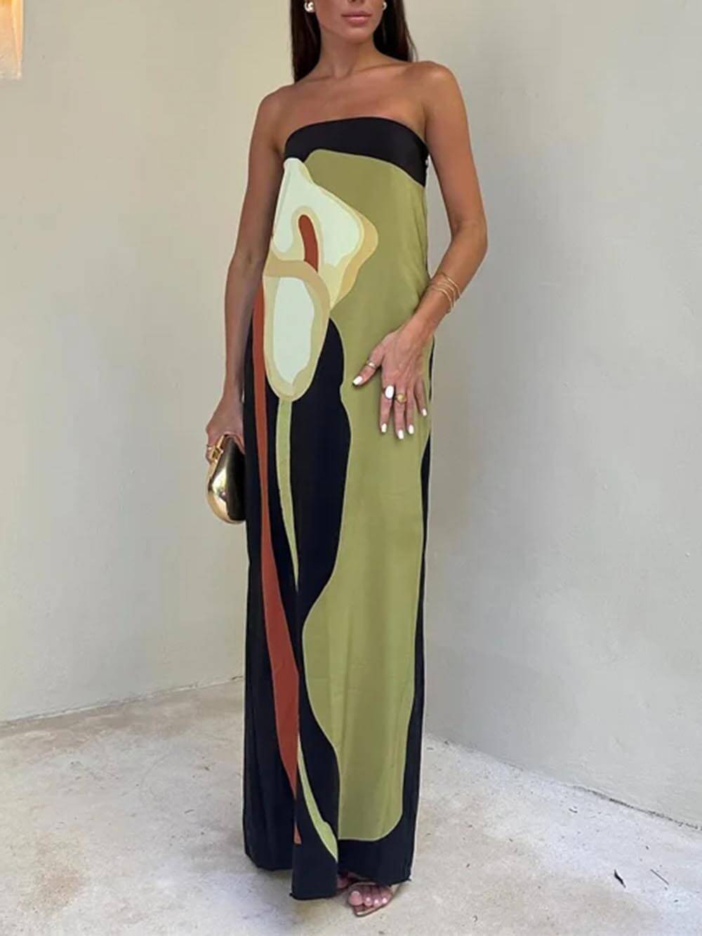 Gina Stunning Off Shoulder Maxi Dress – Women’s fashion piece