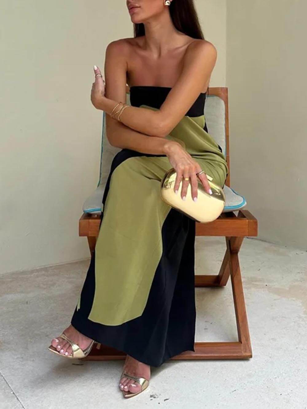 Gina Stunning Off Shoulder Maxi Dress