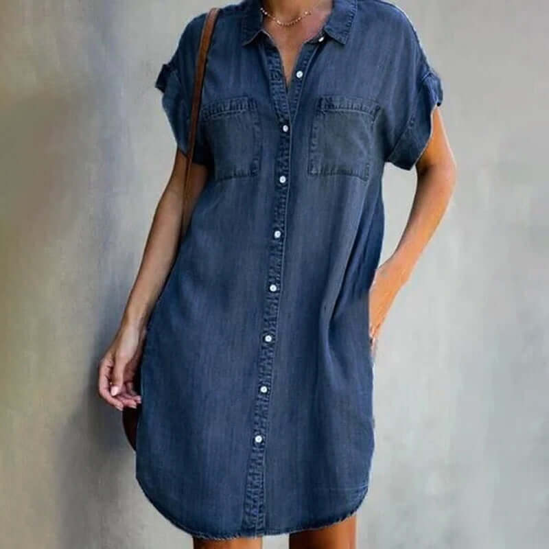 Sienna Button Up Shirt Dress