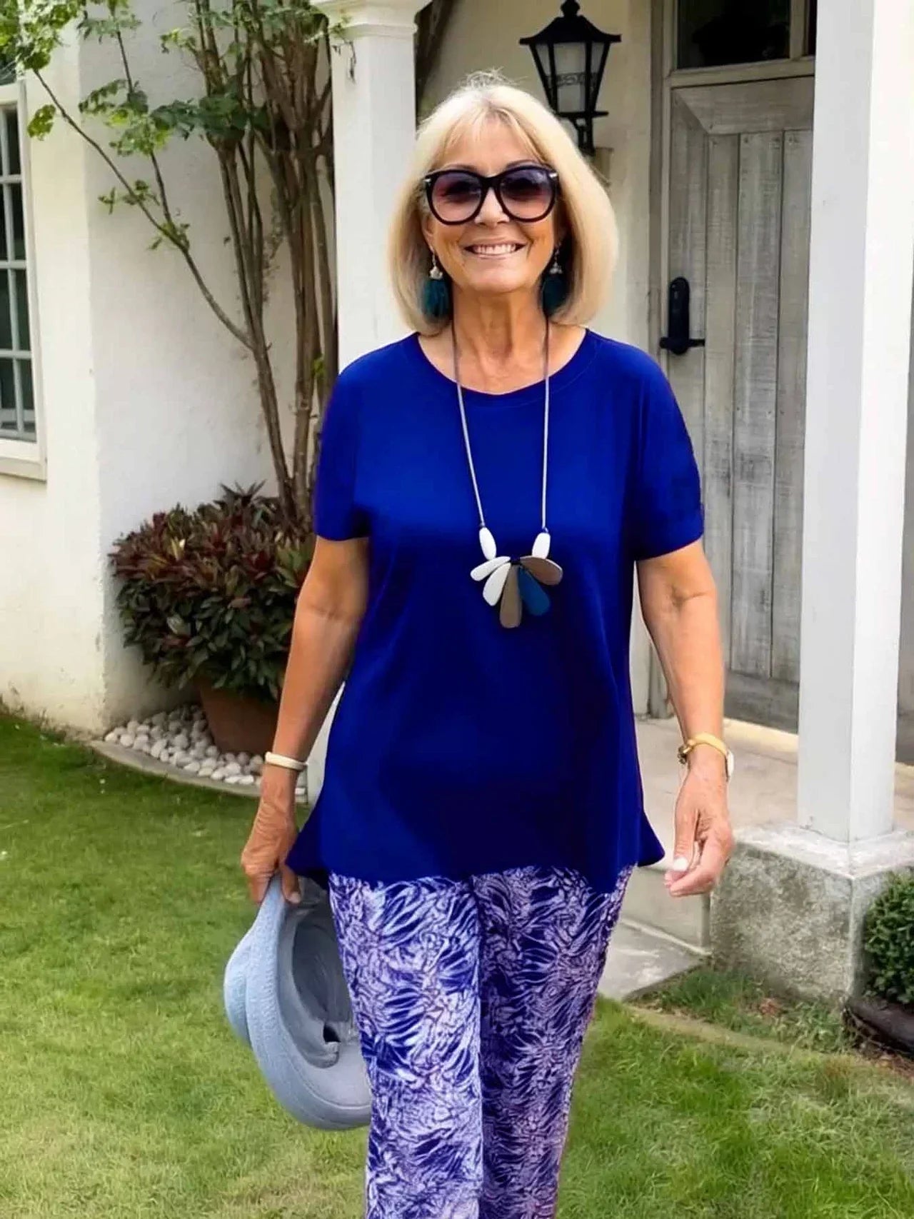 Claire Soft Stretch Tee & Trousers Set