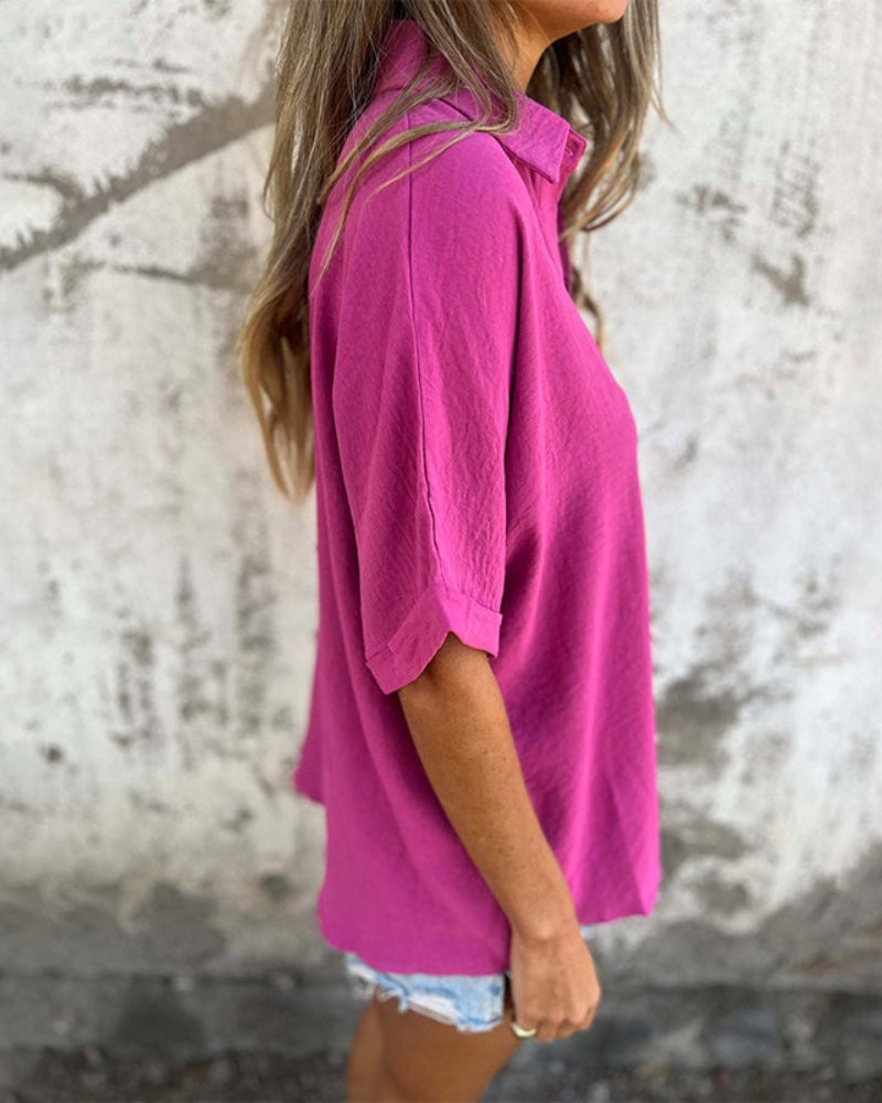 Sienna Everyday Button Up Blouse