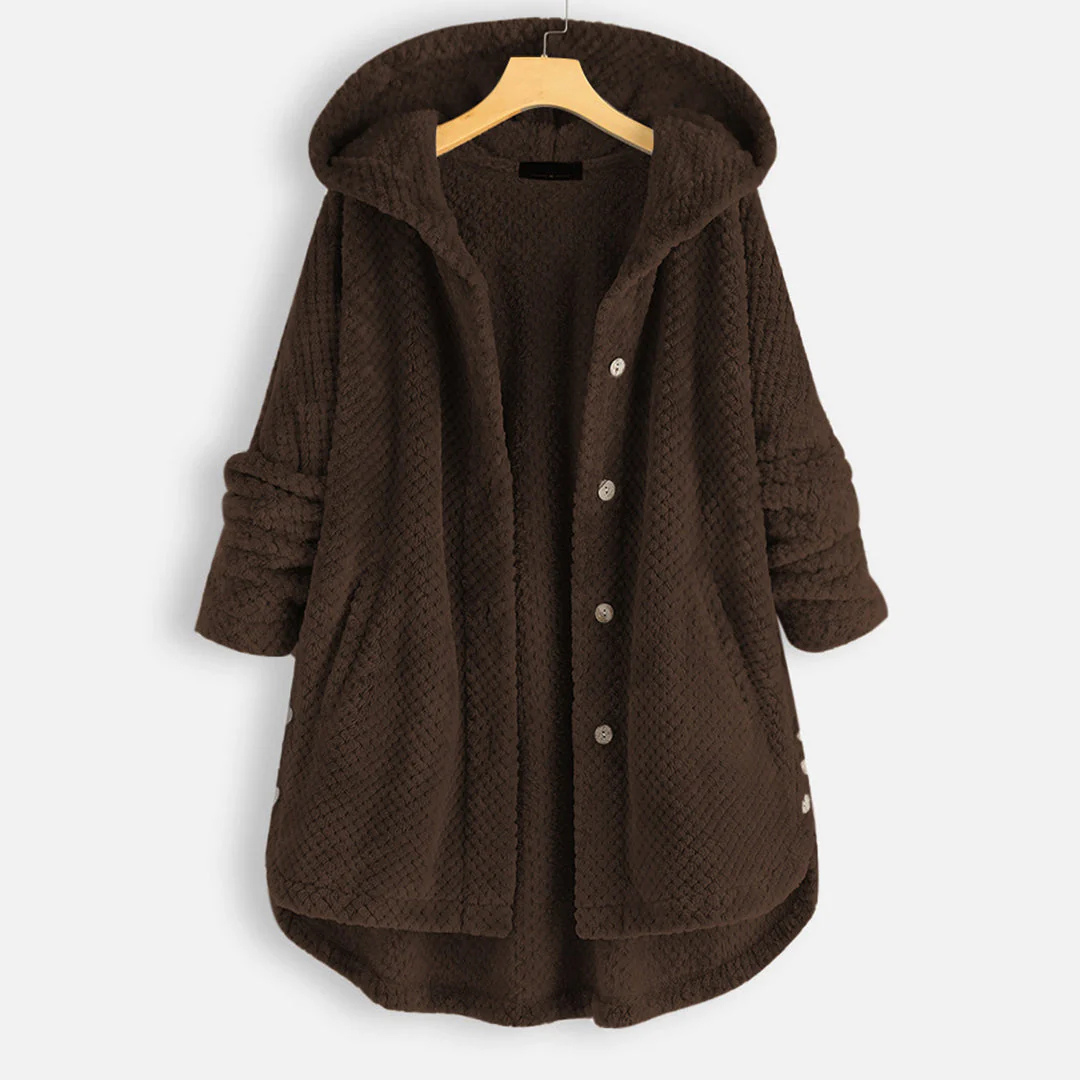 Zara | Button Down Jacket With Hood For Women