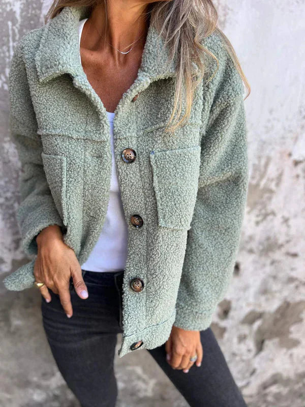 Isla Teddy Jacket Soft On The Outside, Warm On The Inside