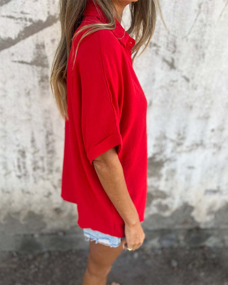 Sienna Everyday Button Up Blouse