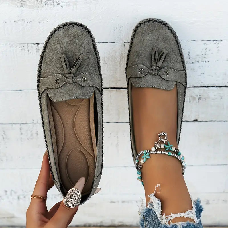 Coastal Comfort – Moccasin Style Loafers