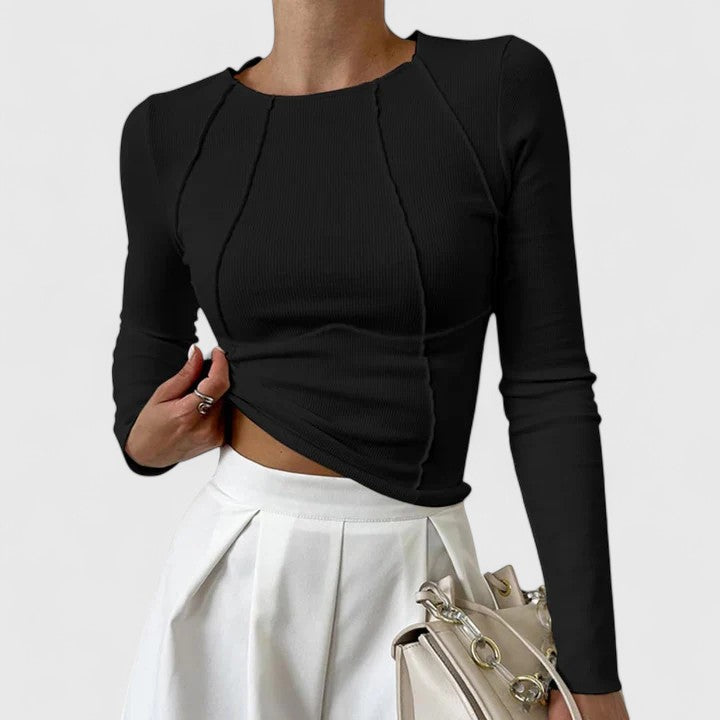 Rozminda | Comfortable Long Sleeve Top – Women’s fashion piece