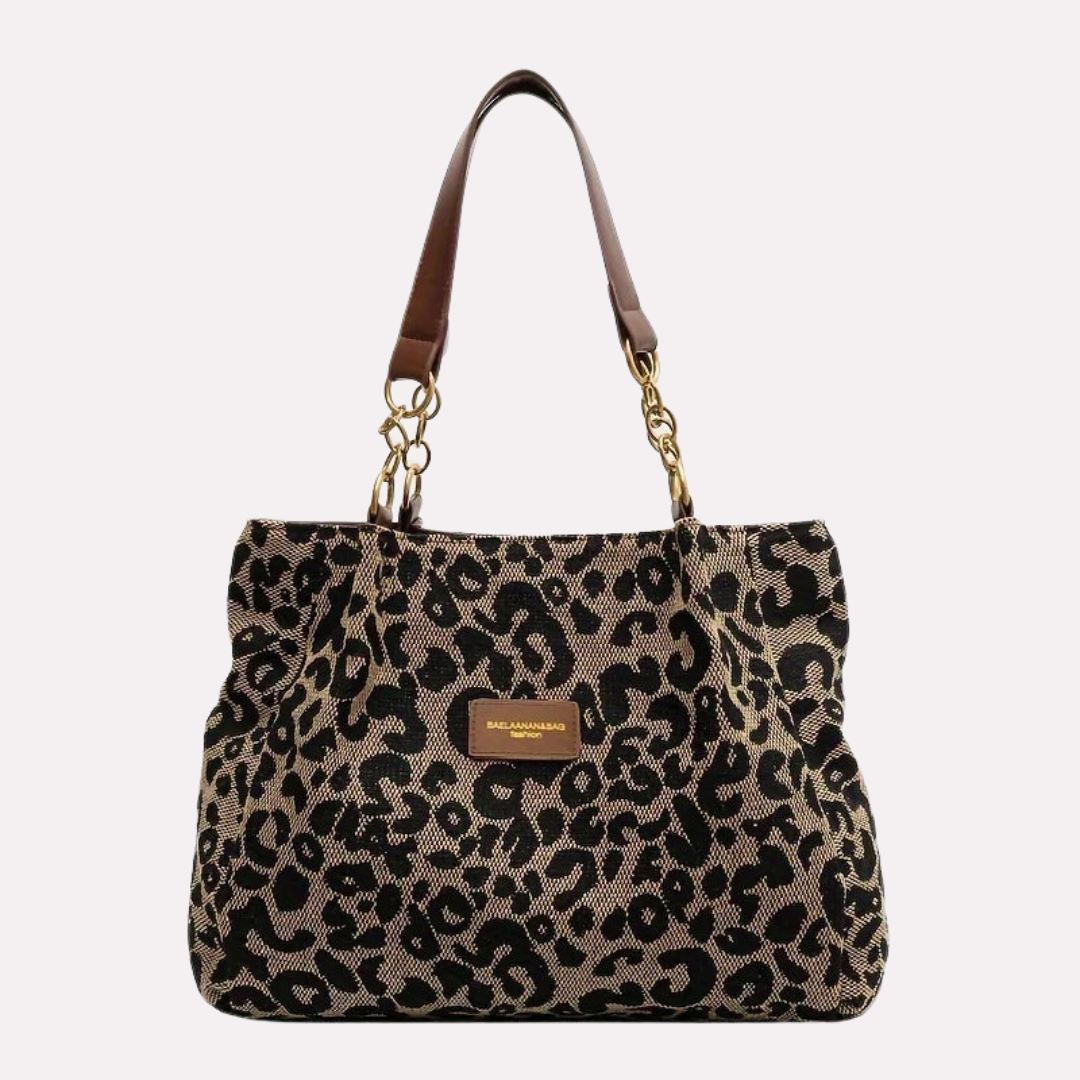 Savannah – Leopard Print Shoulder Bag – Women’s fashion piece
