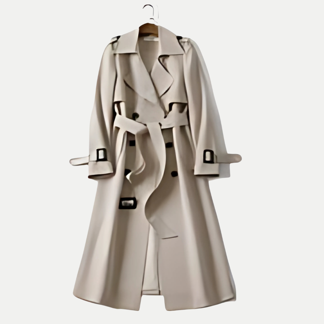 Camille – Classic Double Breasted Trench Coat