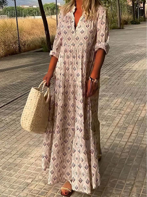 Avrora Refined Floor Length Dress – Women’s fashion piece