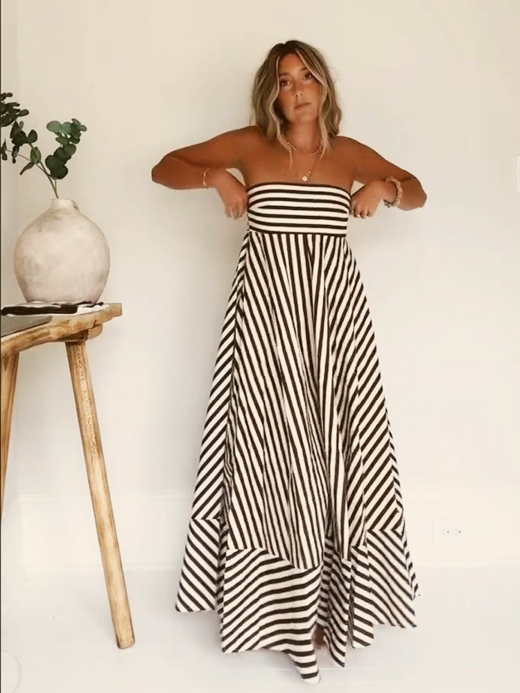 Nocturnal Charm Ruched Maxi Dress – Women’s fashion piece