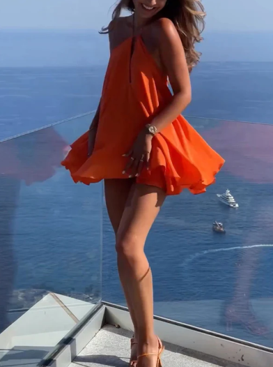 Chic Mini Dress With Modern Flair – Women’s fashion piece