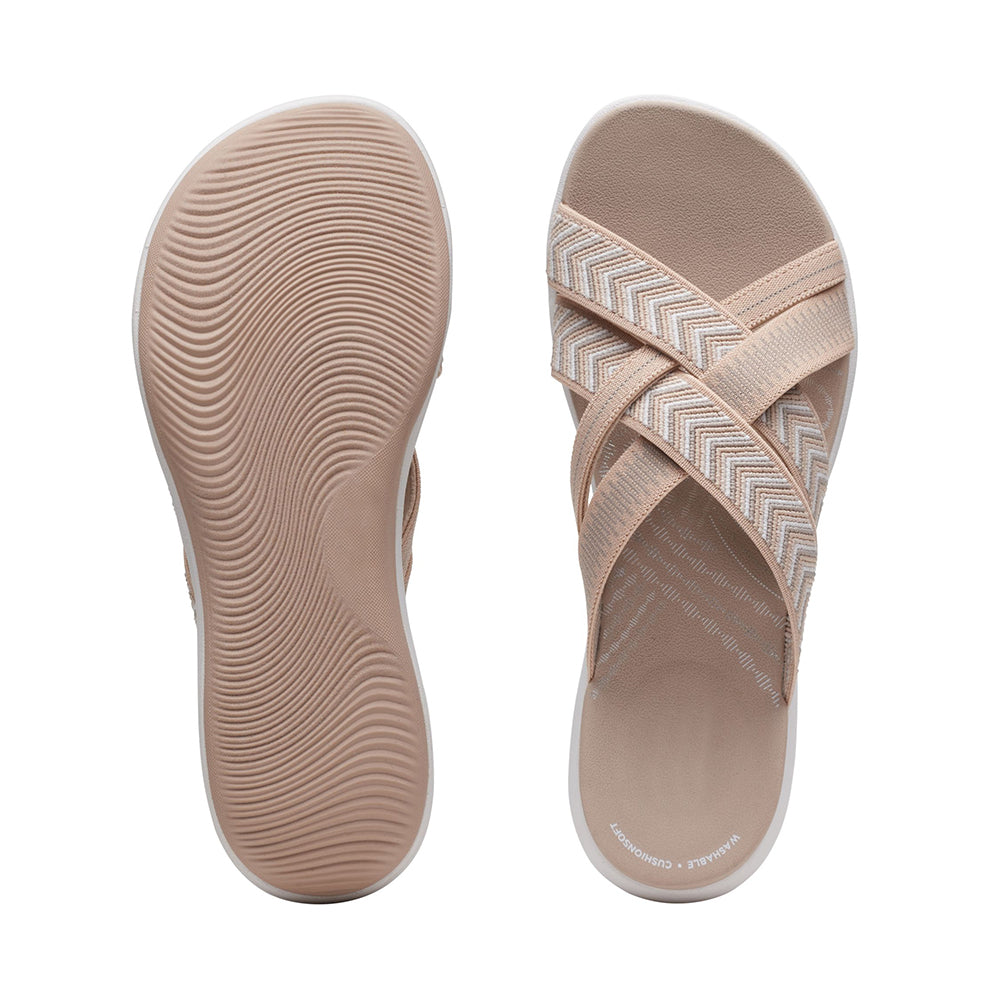 Coastal Comfort Slip On Sandals