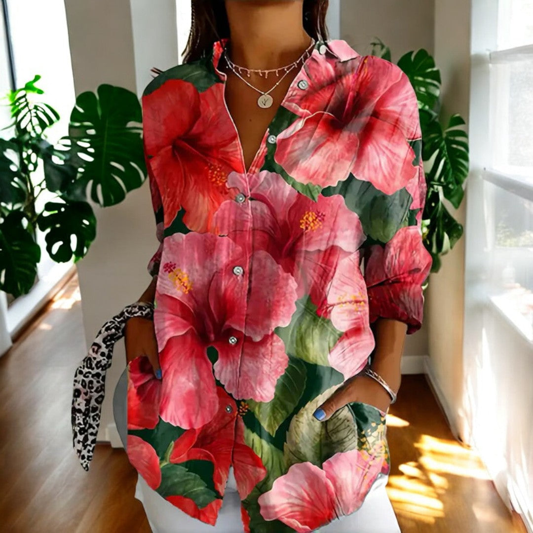 Isabelle – Floral Button Blouse – Women’s fashion piece