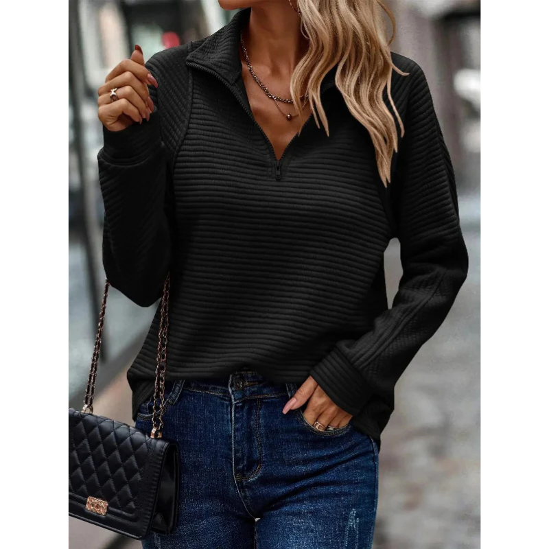 Hanna | Warm Women's Sweater With V Neck