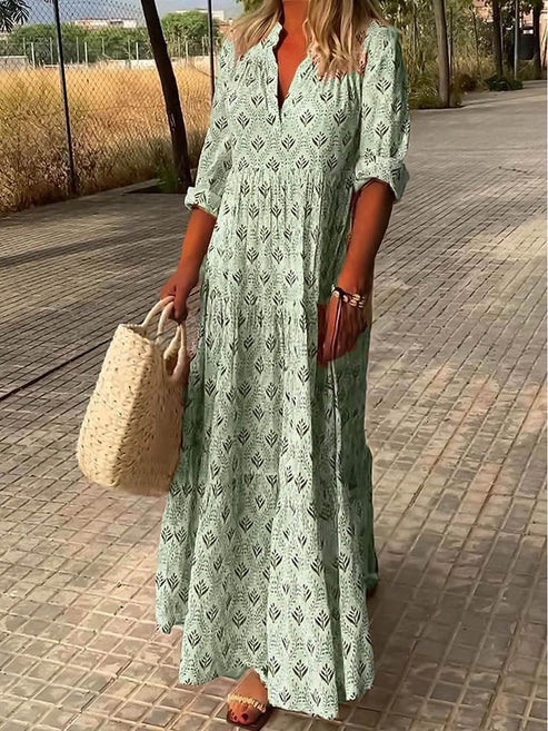 Avrora Refined Floor Length Dress – Women’s fashion piece