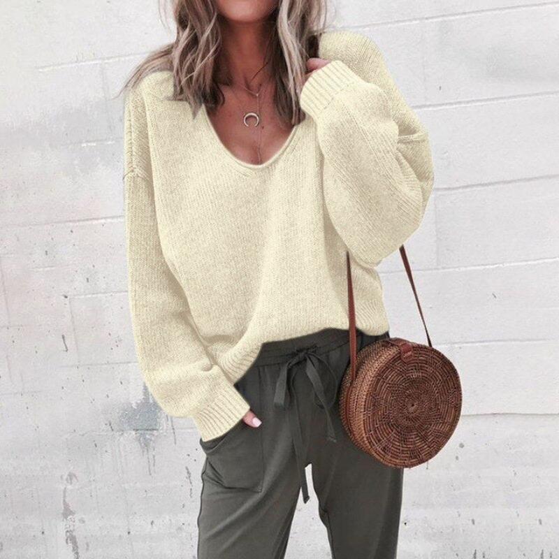 Andrea | Oversized Casual Sweater For Women – Women’s fashion piece