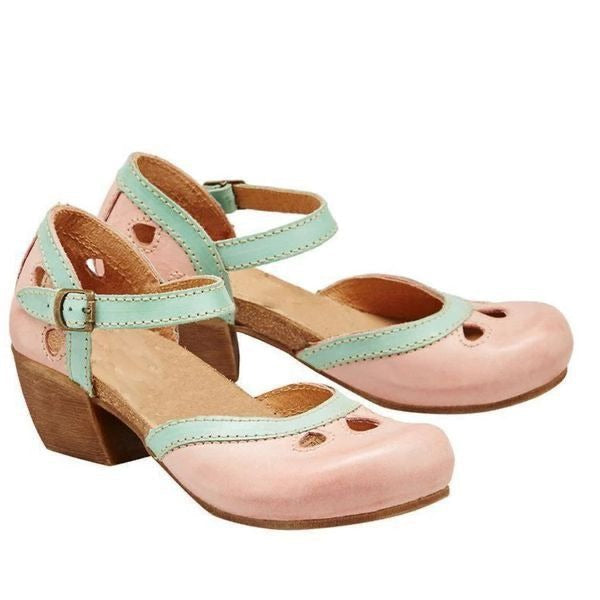 Daisy Retro Charm Mary Jane Heels