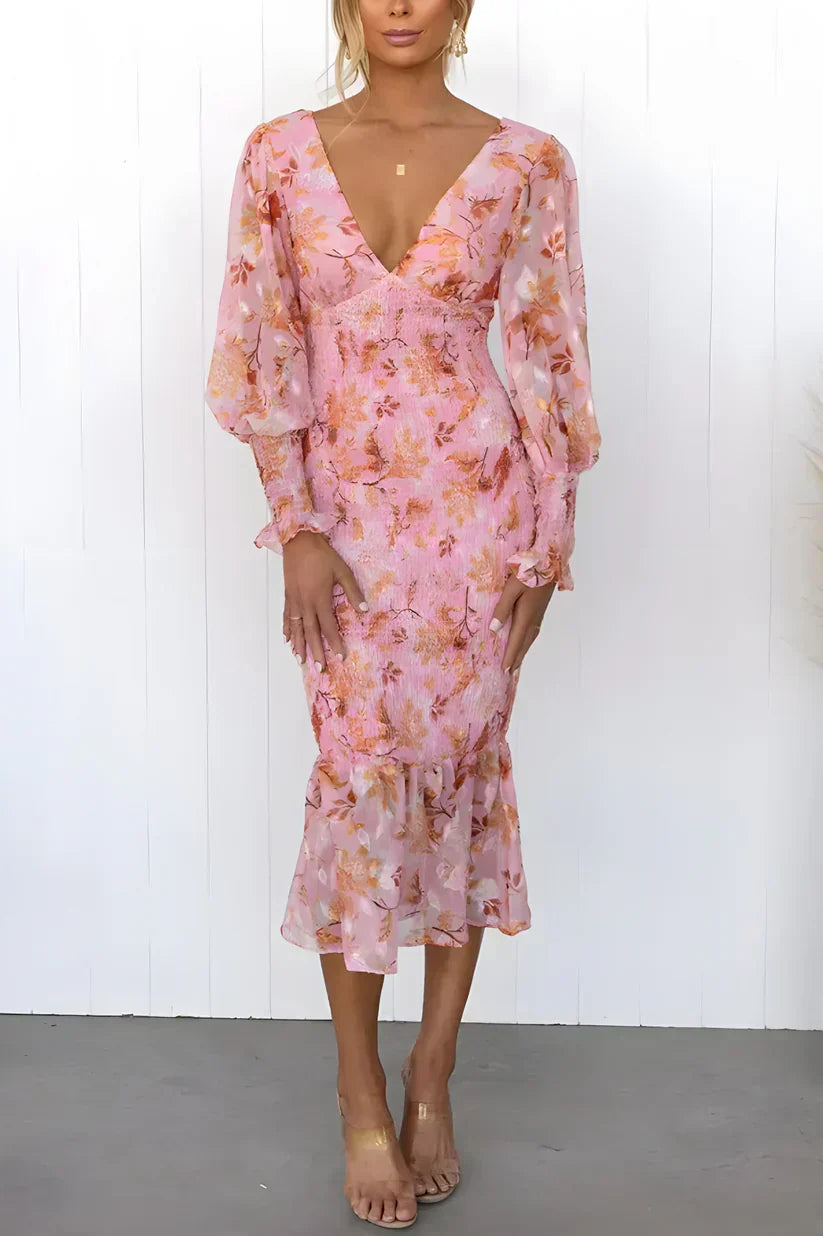 Amara | Stunning Flower Dress – Women’s fashion piece