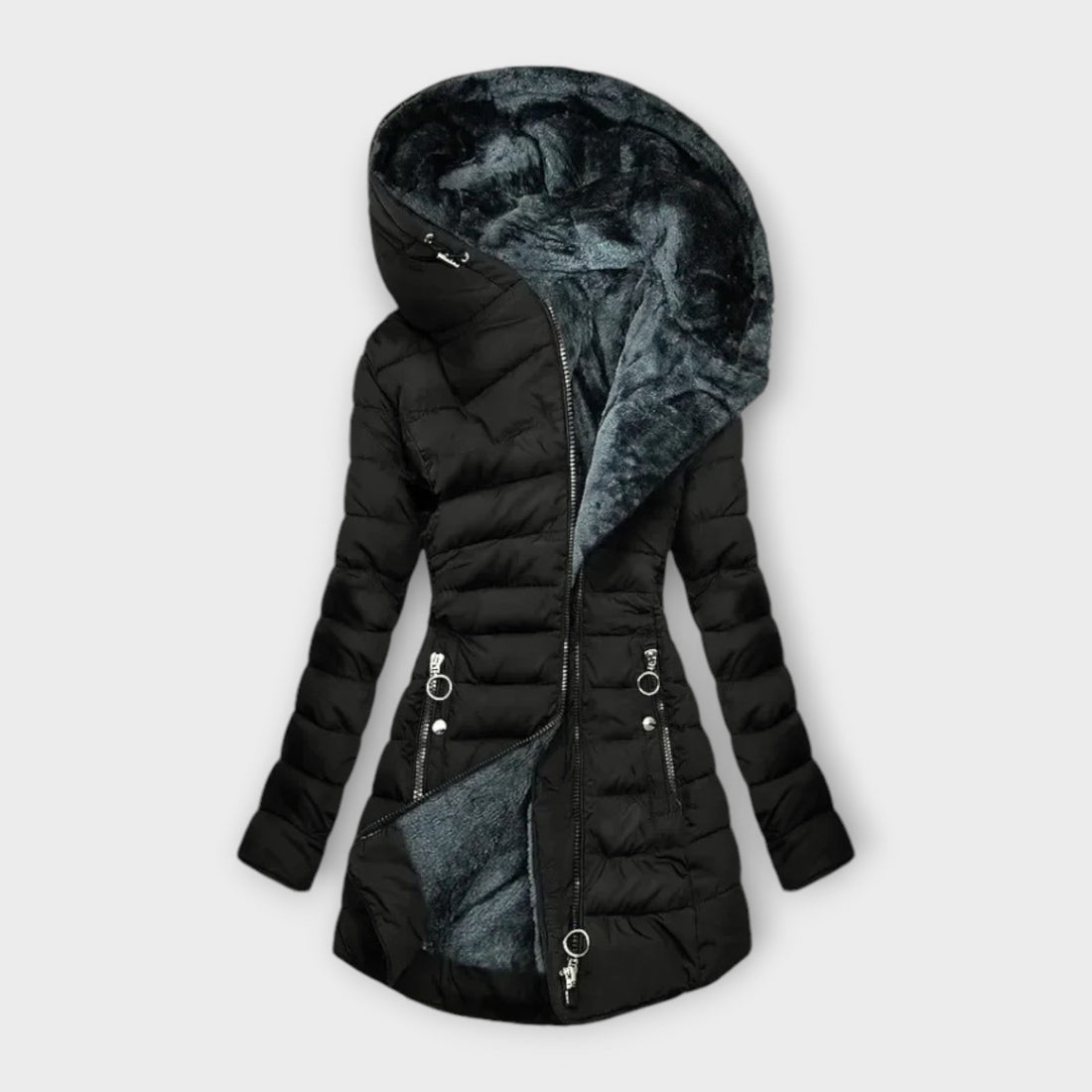 Cozy Fur Coat – Women’s fashion piece