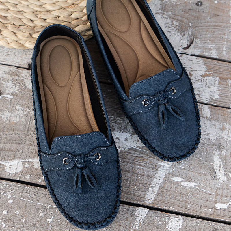 Coastal Comfort – Moccasin Style Loafers