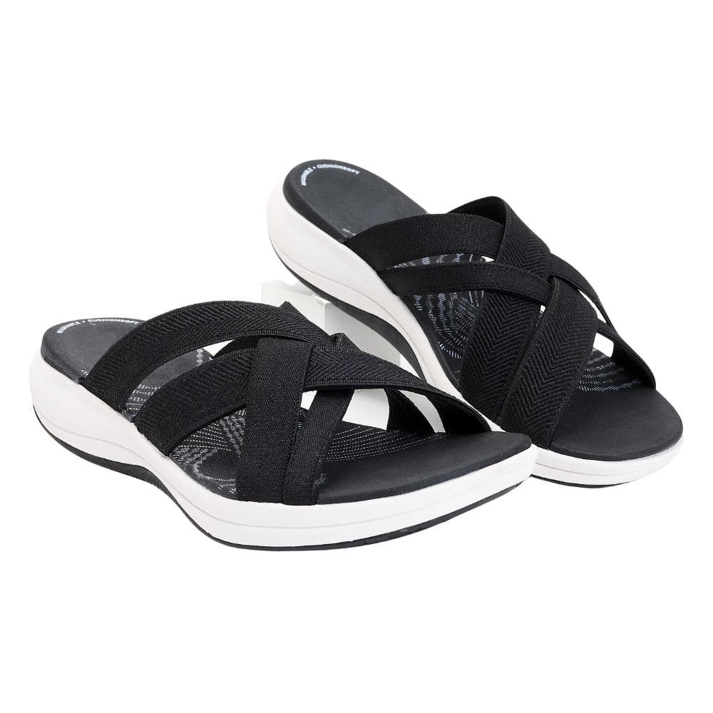 Coastal Comfort Slip On Sandals