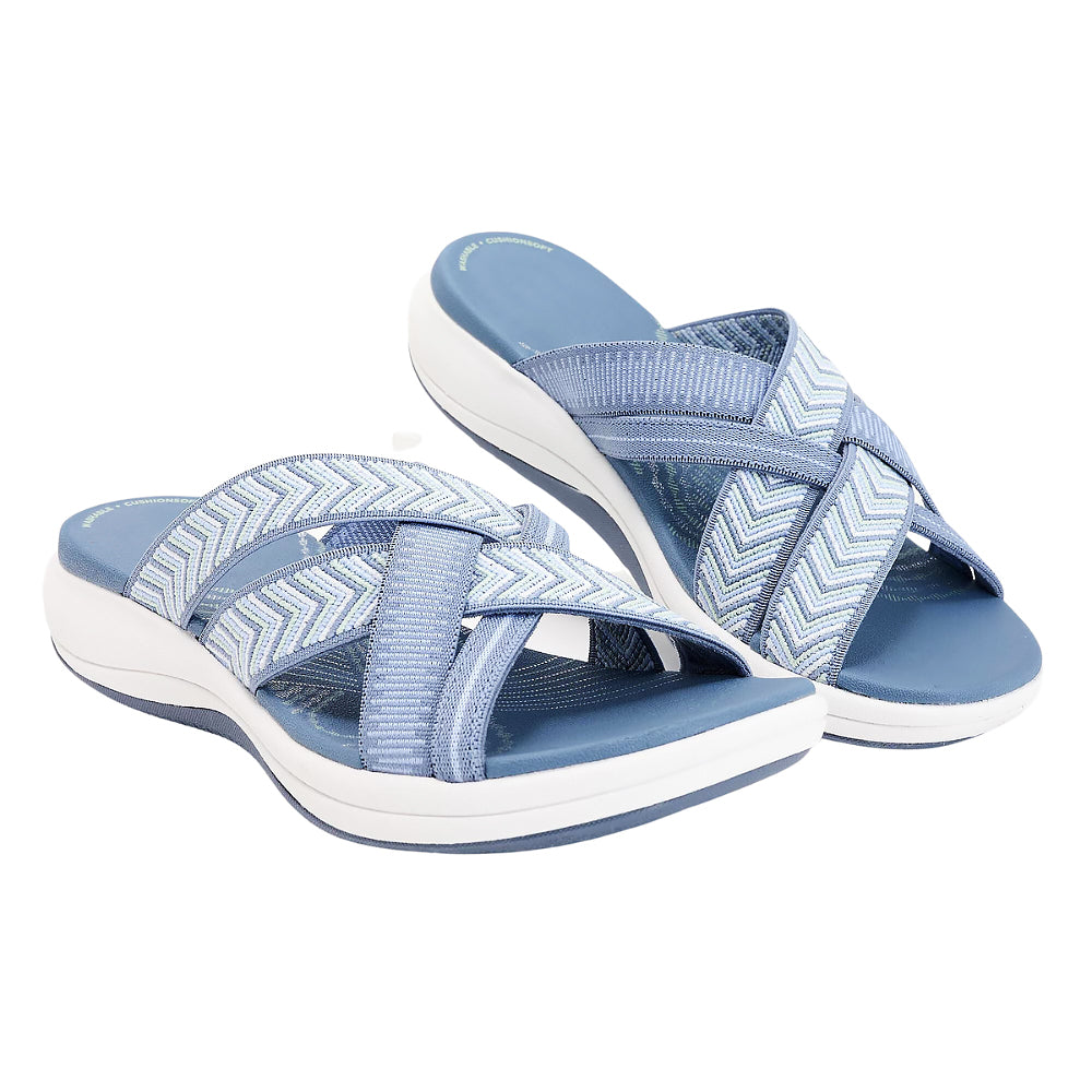 Coastal Comfort Slip On Sandals