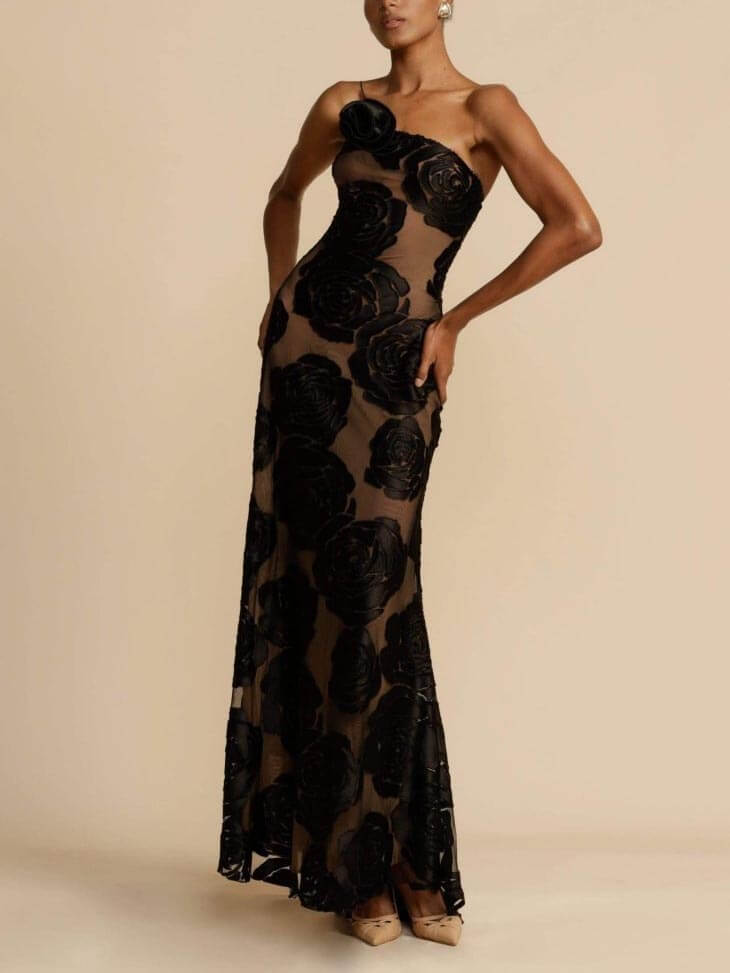 Sara | Flower Maxi Dress – Women’s fashion piece