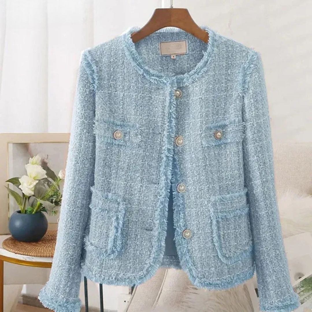 Colette Textured Pearl Button Jacket