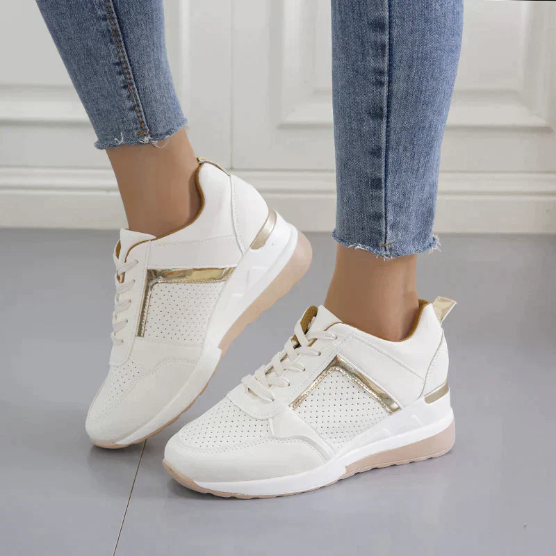 Lauren™ | Comfortable High Heel Orthopedic Sneakers – Women’s fashion piece