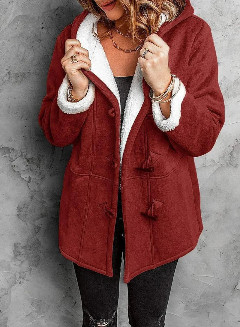 Mara | Women's Fleece Jacket With Hood