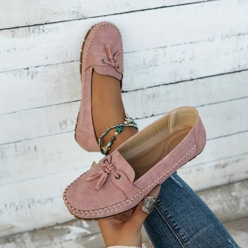 Coastal Comfort – Moccasin Style Loafers