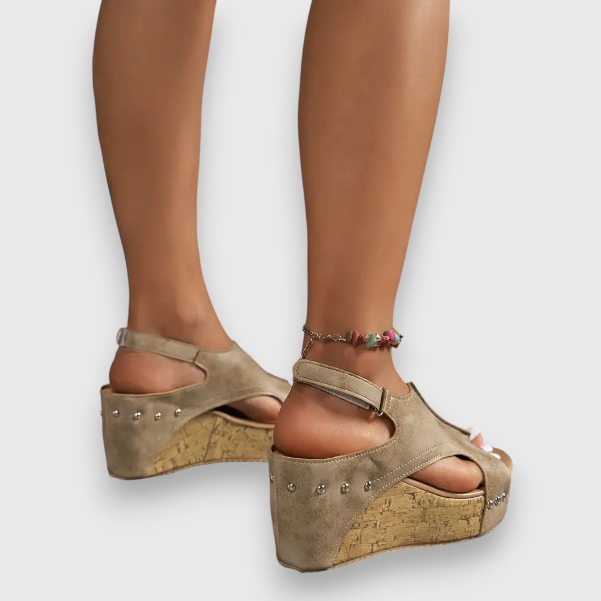 Mia | Retro Inspired Platform Sandals
