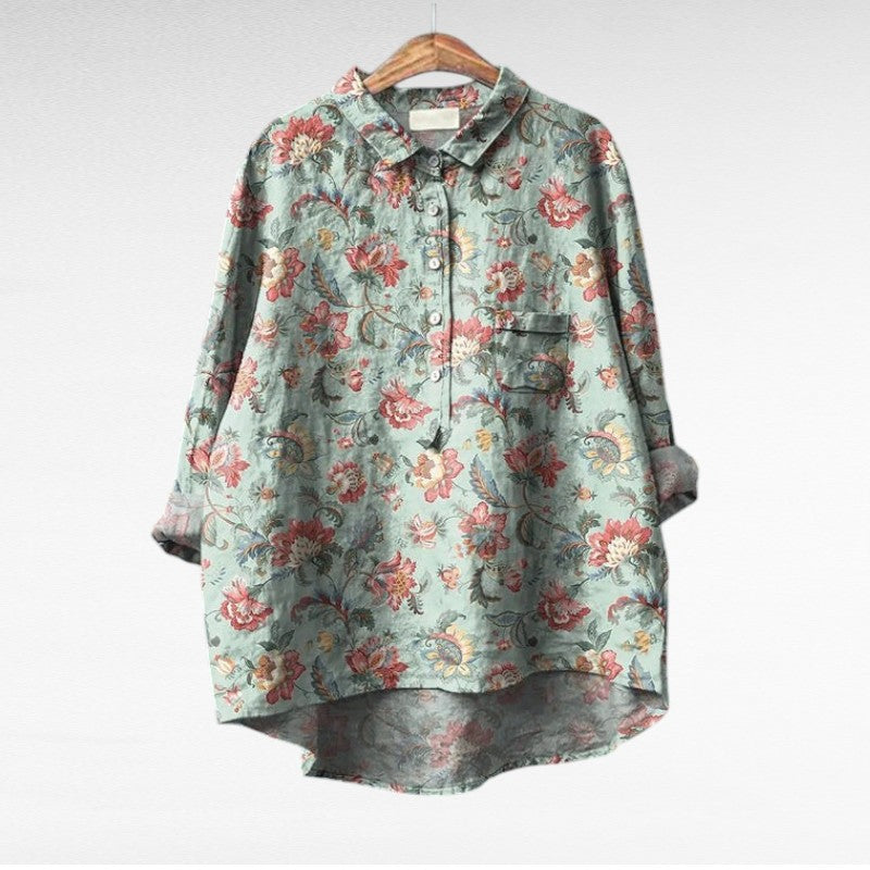 Sophie – Vintage Floral Blouse – Women’s fashion piece