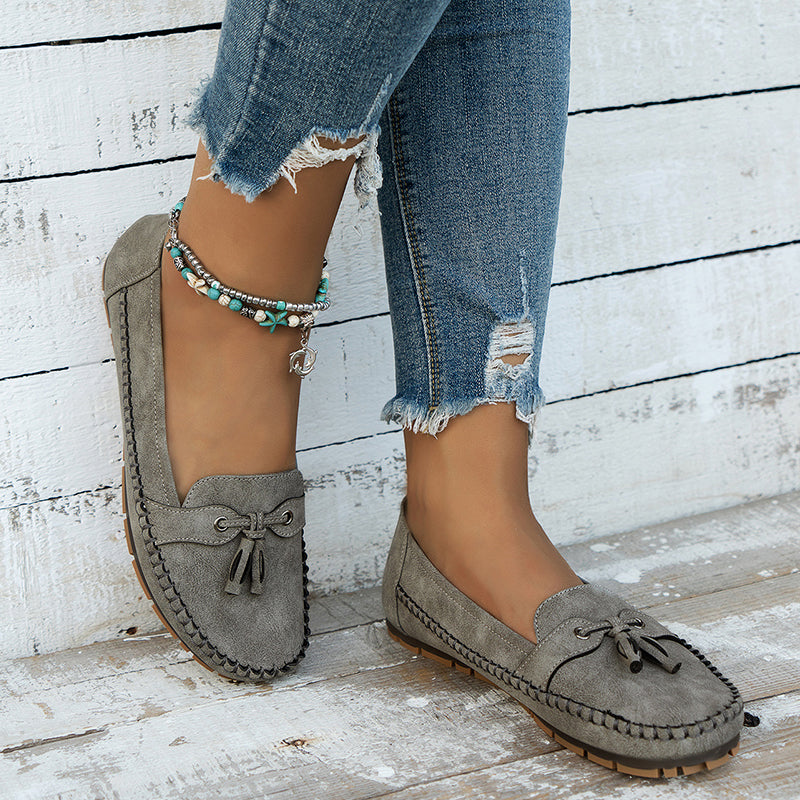 Coastal Comfort – Moccasin Style Loafers
