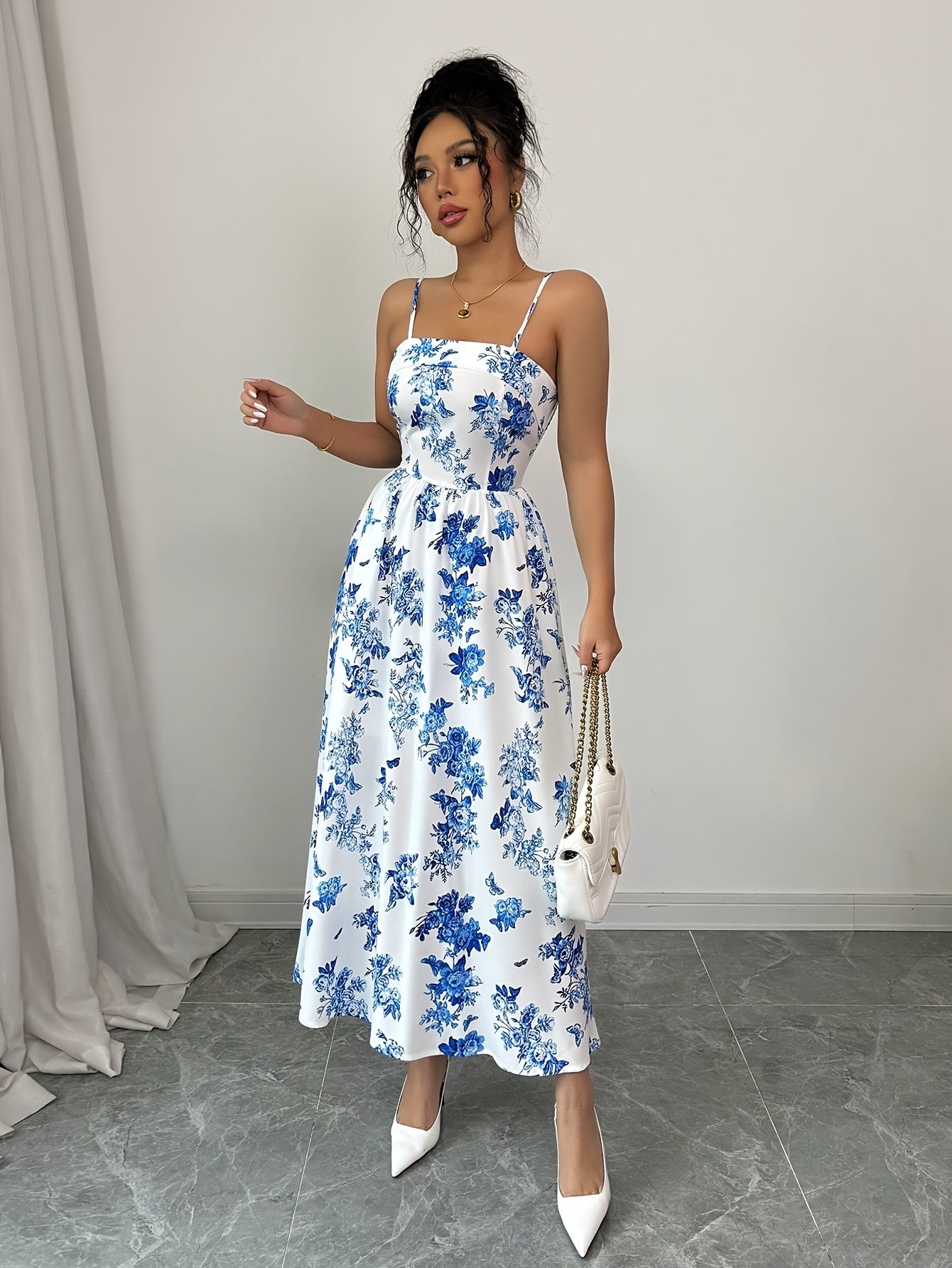 Seraphina Off Shoulder Maxi Dress