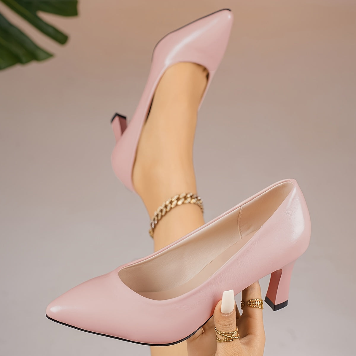 The Classic Comfort Mid Heel Pumps