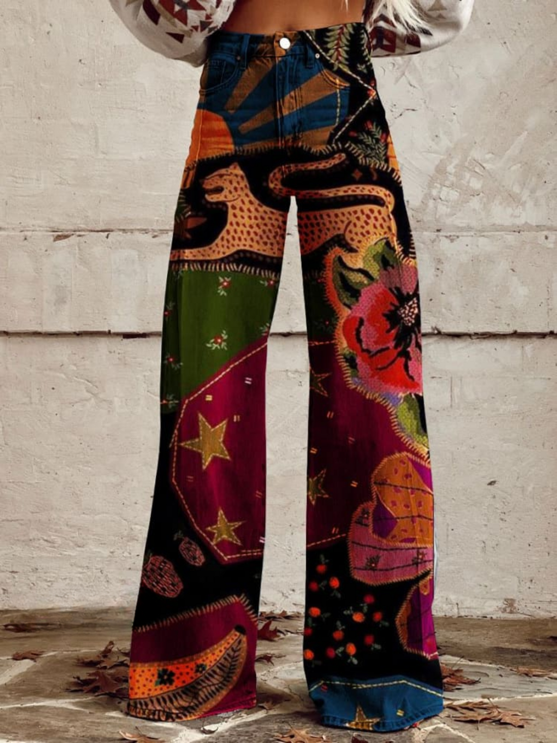 Angela Free Spirit Boho Flare Pants – Women’s fashion piece