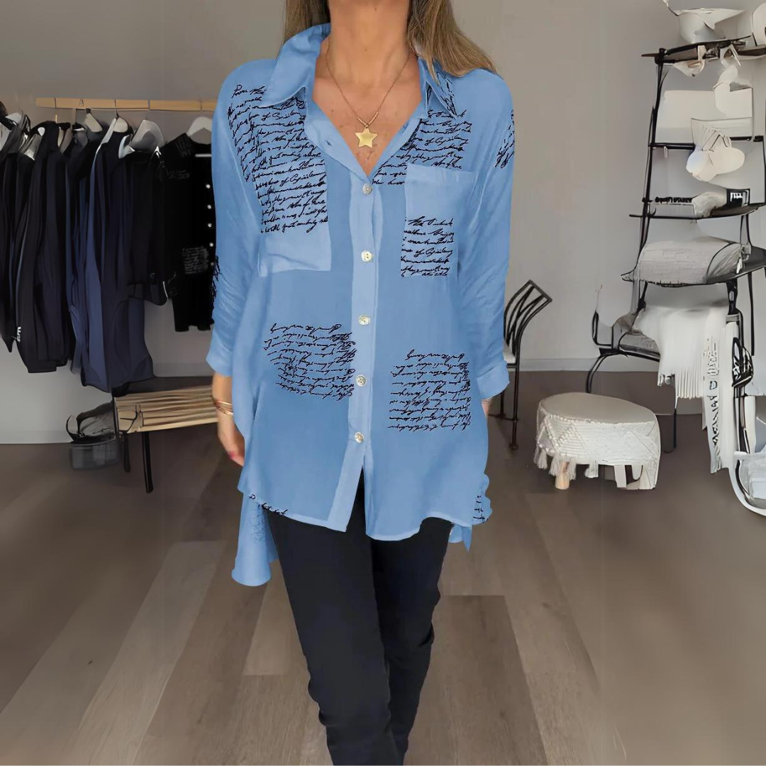 Mirabel Women's Stylish Printed Cotton Top