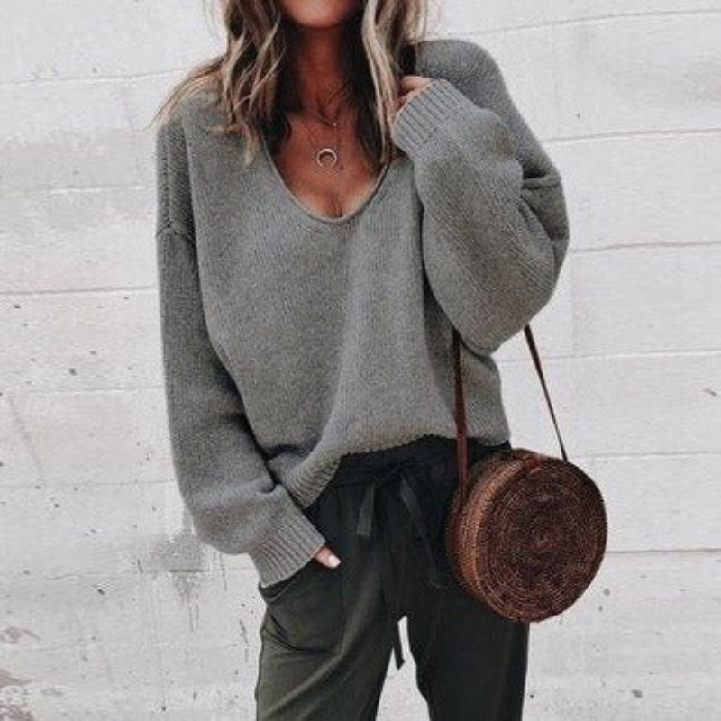 Andrea | Oversized Casual Sweater For Women