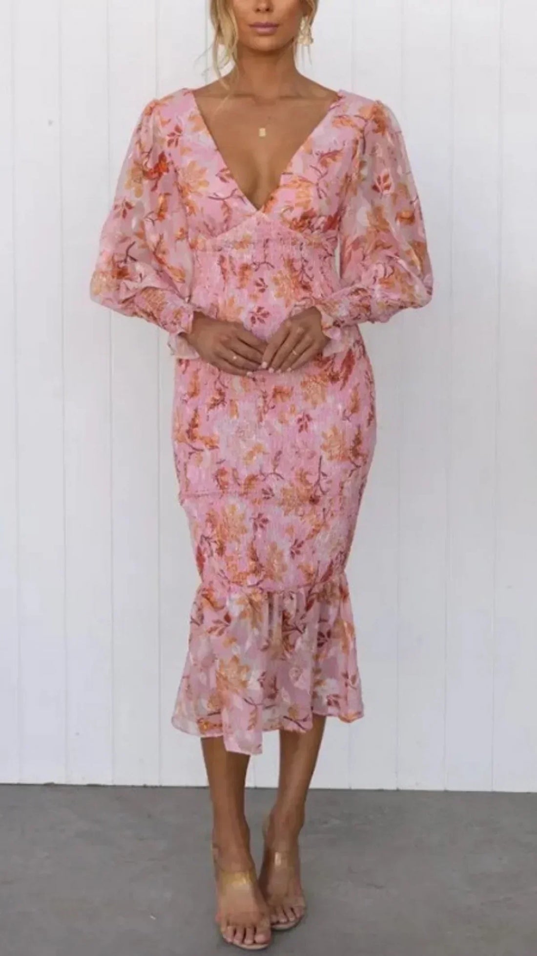 Amara | Stunning Flower Dress – Women’s fashion piece