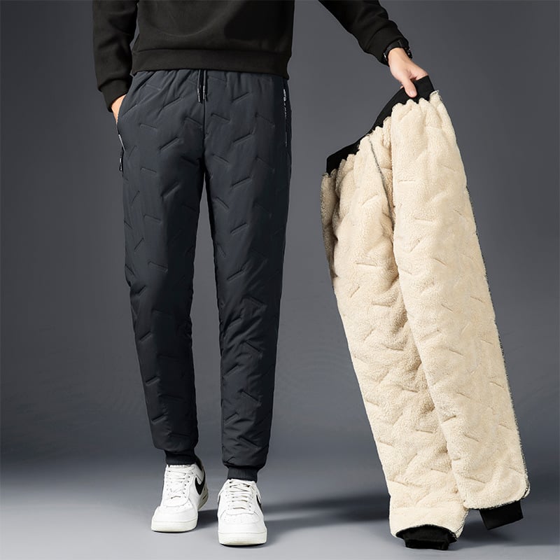 Denzel™ - Warm and Windproof Lambswool Jogging Pants