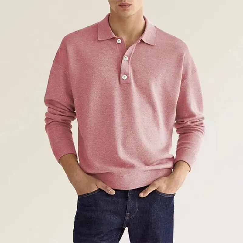 Luca™ - Long Sleeve Polo Shirt