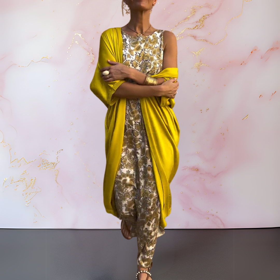 Camilla Printed Layered Maxi Set